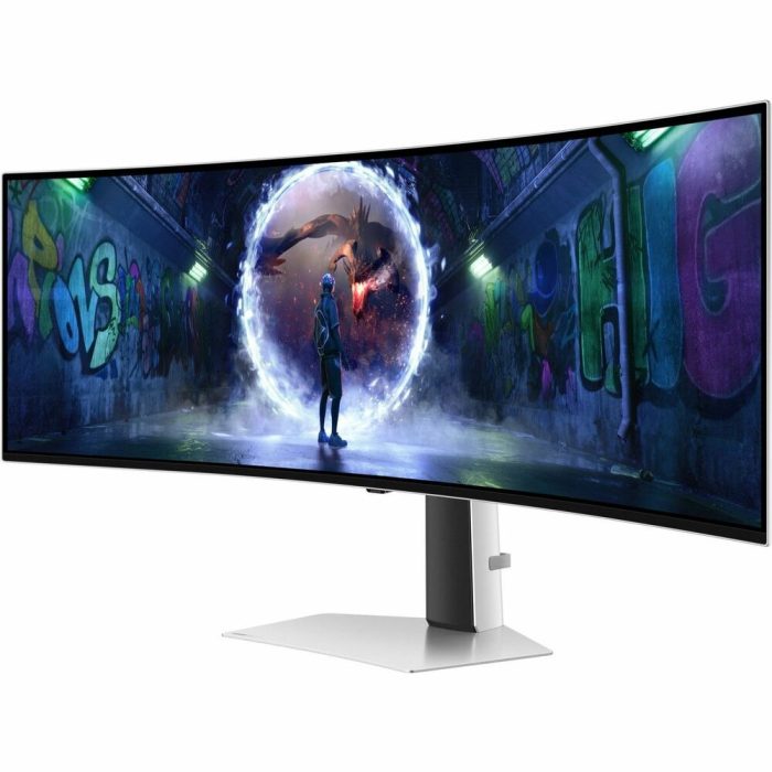 Monitor curvo gaming SAMSUNG Odyssey OLED G9, 49" QHD, 240 Hz, HDMI, DP, Micro HDMI