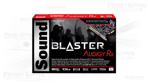 SONIDO PCIe CREATIVE AUDIGY RX SB1550 5.1 EAX