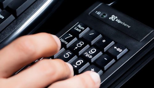 TECLADO NUMERICO KLIP XTREME KNP-100B BLACK