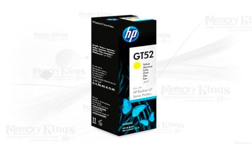 Botella de Tinta HP GT52 Yellow Original 8000pag.