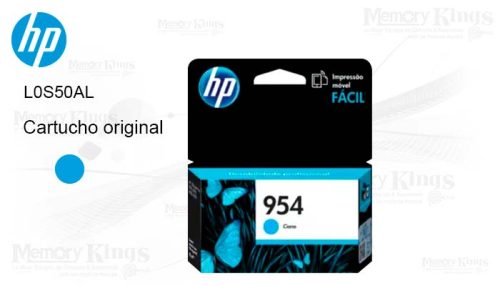 Cartucho de Tinta HP 954 Cian Original 700pag.