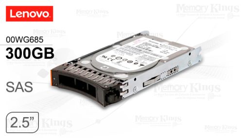 DISCO DURO 2.5 SAS 300GB LENOVO 10K