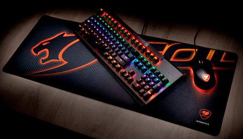 PAD MOUSE Gaming COUGAR ARENA BLACK 800mm x 300mm x 5mm