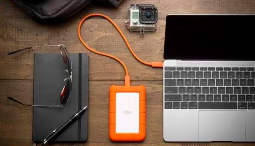 DISCO DURO USB-C|USB 2TB LACIE Rugged