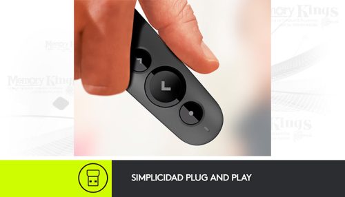 PRESENTADOR Wireless LOGITECH R500 2.4Ghz 20mt.