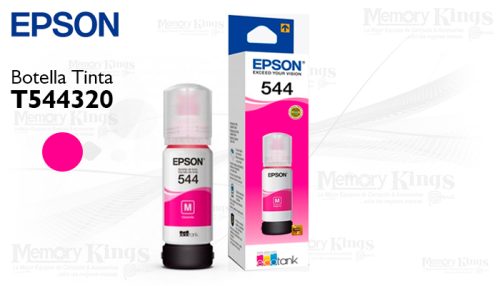 Botella de TINTA EPSON 544 Magenta 65ml