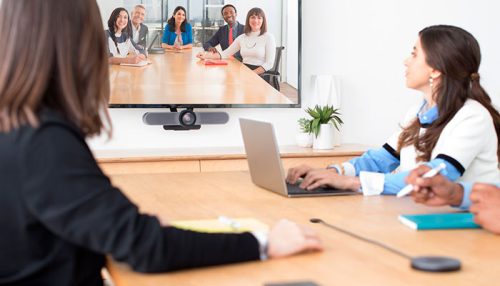 CAMARA LOGITECH MEETUP 4K UHD Conference Cam, incluye 1 Micrófono de Expansión