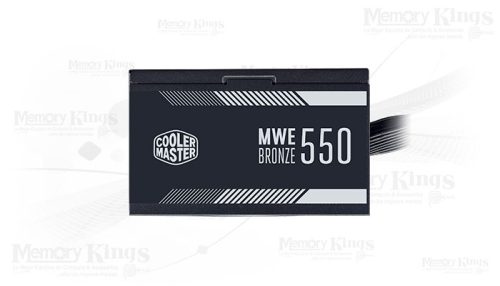 FUENTE 550W 80plus BRONZE COOLER MASTER MWE 550 V2