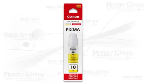 Botella de TINTA CANON GI-10 Yellow 70ml.
