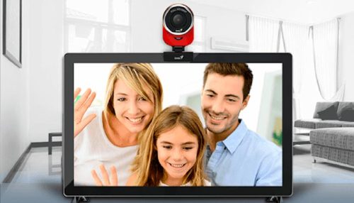 CAMARA WEBCAM GENIUS QCAM 6000 FHD 1080p BLACK