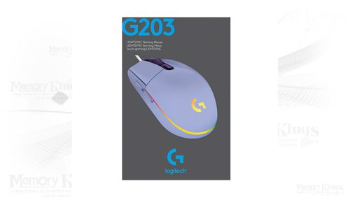 MOUSE Gaming LOGITECH G203 LIGHTSYNC RGB 8K PURPLE