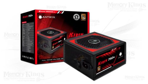 FUENTE 750W 80plus BRONZE ANTRYX KIRIN 750
