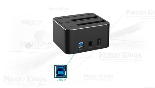 ADAPTADOR HDD 2.5|3.5 CLONADOR USB 3.0 FIDECO