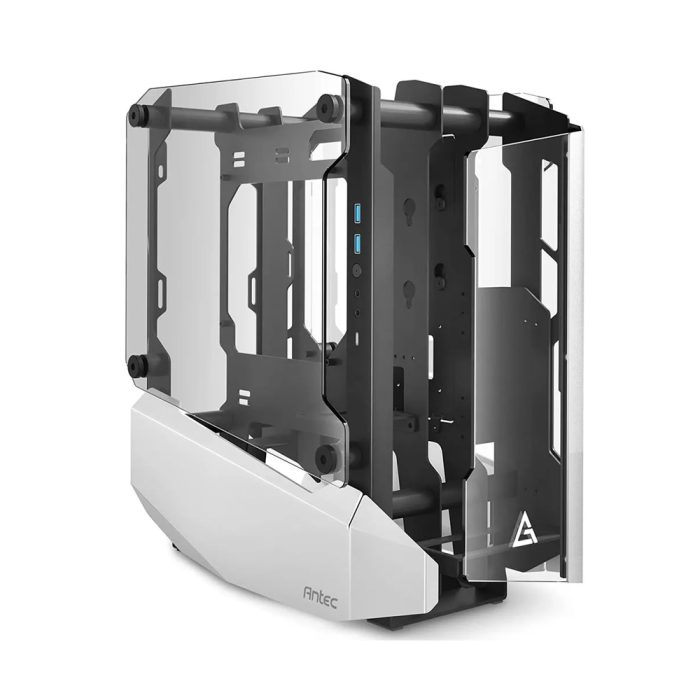 Caja Mini Tower Antec Striker en blanco - Diseño compacto, ideal para gamers y PC de alto rendimiento