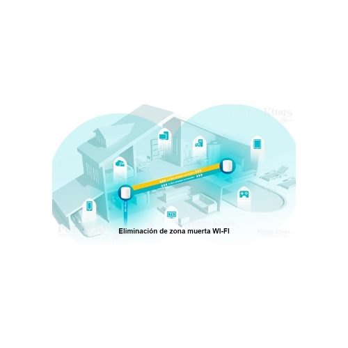 ROUTER TP-LINK Mesh Deco X60(PAQx2) AX5400 2BAND