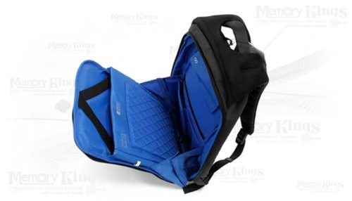MOCHILA 15.6 ZOM ZB-A570GR USB DARK GREY de Lujo