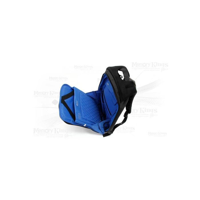 Mochila ZOM ZB-A570GR de lujo para laptop 15.6” con USB - Color gris oscuro elegante y funcional