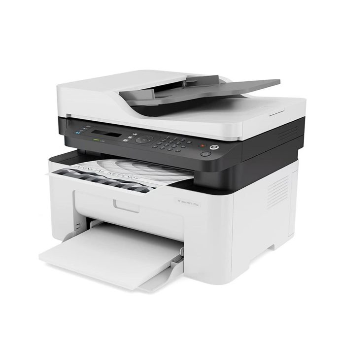 Impresora HP Laser MFP 137fnw multifuncional monocromática con Wi-Fi, escaneo y copia rápida