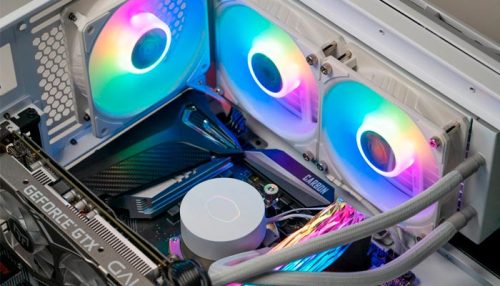 COOLER CPU Liquid 240 COOLER MASTER ML240L V2 ARGB WHITE