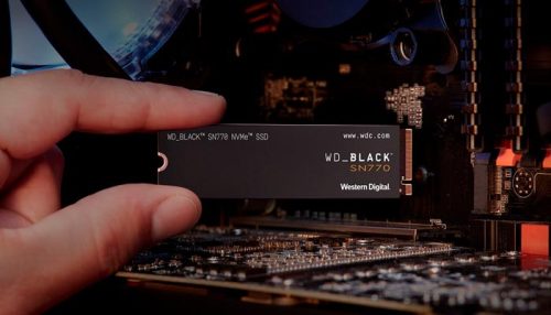 UNIDAD SSD M.2 PCIe 500GB WD BLACK SN770