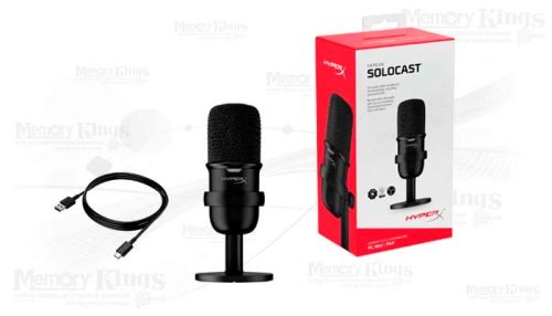 MICROFONO HYPERX SoloCast PC|PS Black