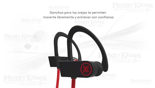 AURICULAR KLIP XTREME JogBudz II KSM-150 RED BLUETOOTH