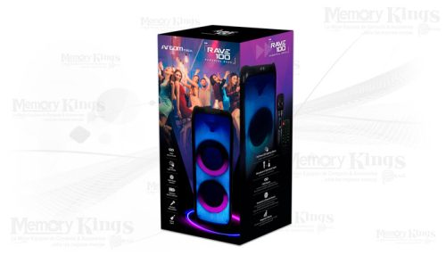 PARLANTE ARGOMTECH 4010BK (2000w) Incluye Microfono, RADIO FM, USB, SD, Bluetooth
