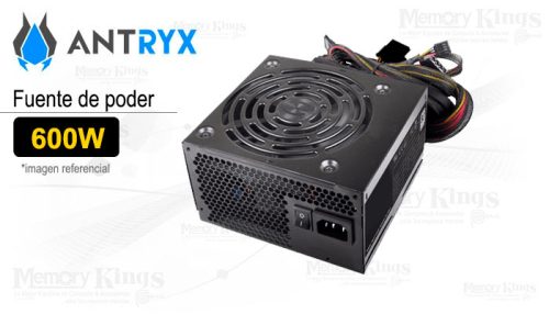 CASE Mid Tower 600W ANTRYX RX VORTEX ARGB