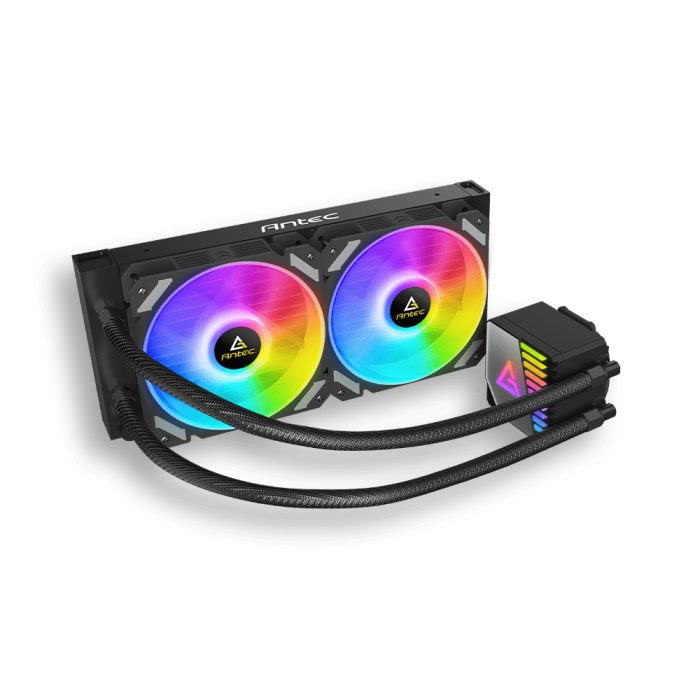 Antec Symphony 240 ARGB: Enfriamiento líquido para CPU de 240mm con iluminación RGB brillante