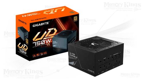 FUENTE 750W 80plus GOLD GIGABYTE UD750GM GUS FM