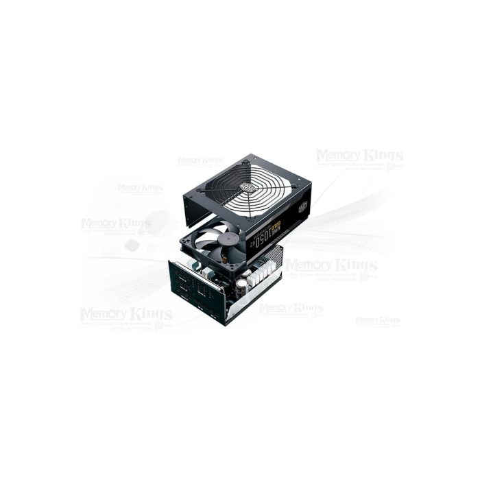 Fuente de alimentación Cooler Master MWE Gold 1050W V2 ATX 80 PLUS Gold eficiente y duradera