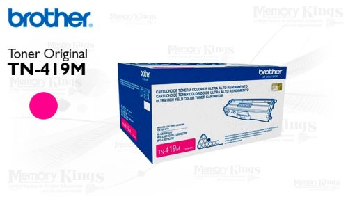 Cartucho de Toner BROTHER TN-419M Magenta 9000 pag