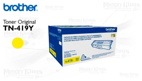 Cartucho de Toner BROTHER TN-419Y Yellow 9000 pag