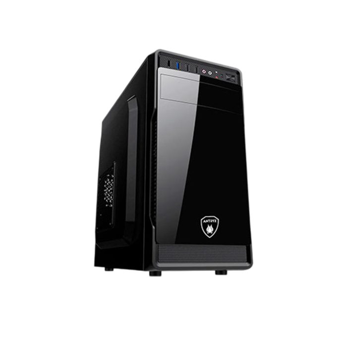 Caja Mid Tower Antryx Elegant 530M 350W - Diseño moderno y espacioso para tus componentes en color negro