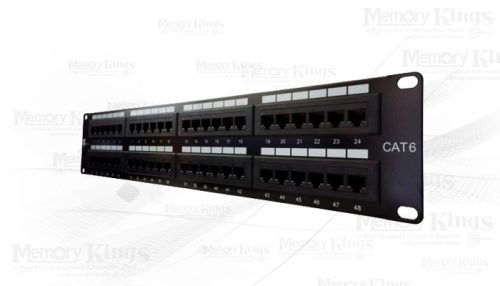 PATCH PANEL CAT-6 48-PUERTOS DIXON Tipo 110
