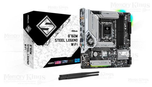 PLACA ASROCK B760M STEEL LEGEND WIFI D5 1700 mATX