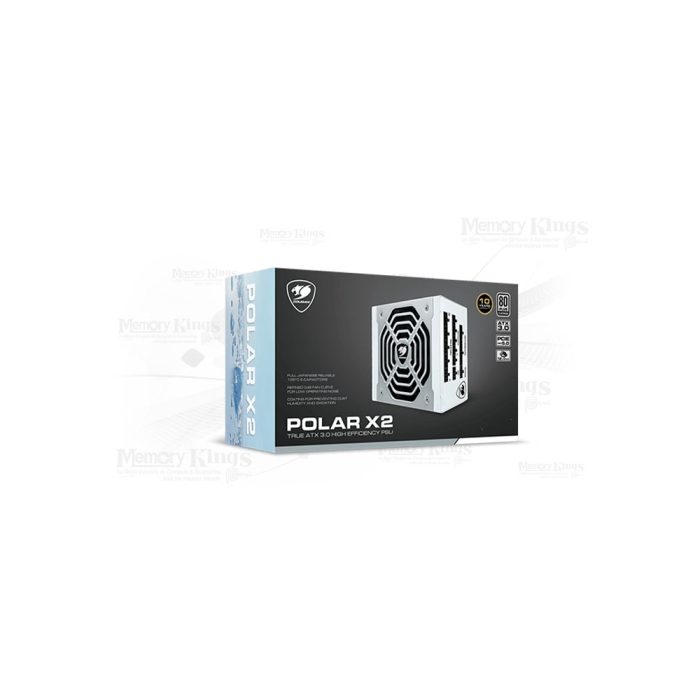 Fuente Cougar Polar X2 1050W 80 Plus Platino, alta eficiencia y rendimiento para gaming