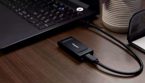 UNIDAD SSD USB 2TB KINGSTON XS1000 BLACK