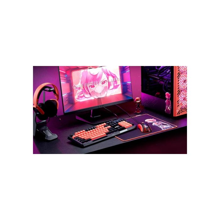 Mouse gaming XPG Slingshot Mera Edition rosa | alta precisión y diseño ergonómico