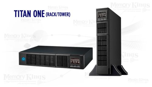 UPS 6000VA(6000W) CENTRALION TITAN ONE On-Line, Torre y Rackeable