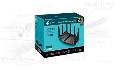 ROUTER TP-LINK Archer AX80 AX6000 2BAND 8antenas