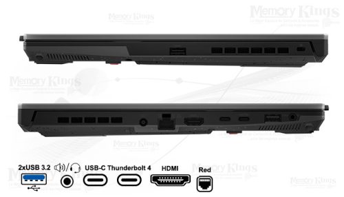 LAPTOP Core i5-12500H ASUS TUF Gaming F15 FX507ZC4-HN005 8|512|15.6" GEFORCE RTX 3050 4GB