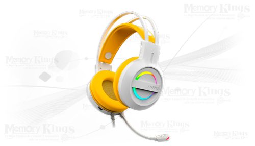 AURICULAR Gaming ANTRYX IRIS-W 7.1 YELLOW