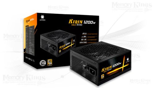 FUENTE 1200W 80plus GOLD ANTRYX KIRIN GOLD EVO II