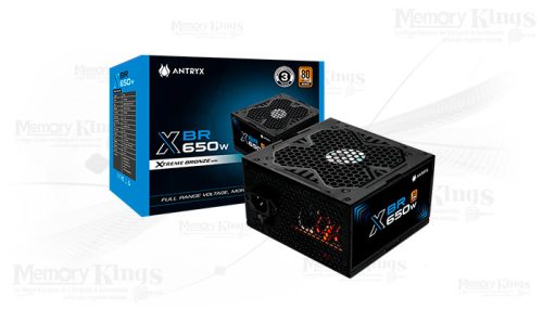FUENTE 650W 80plus BRONZE ANTRYX XBR-650
