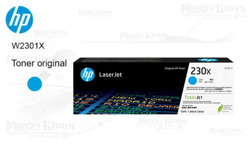 Cartucho de Toner HP 230X Cian Original 5500pag.