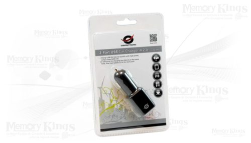 CARGADOR USB 2pt CONCEPTRONIC para Automovil 5V