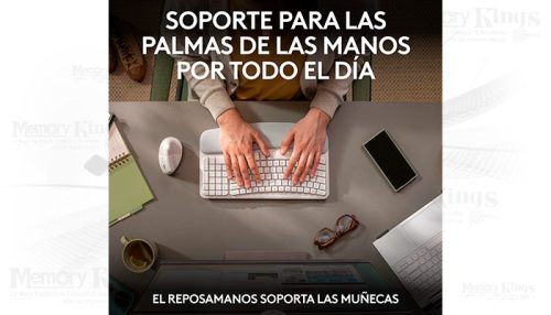 TECLADO LOGITECH ERGO WAVE WHITE Bluetooth&Wireless