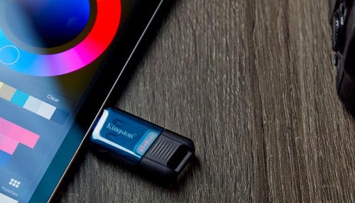 MEMORIA USB-C 64GB KINGSTON DT 80 M BLUE