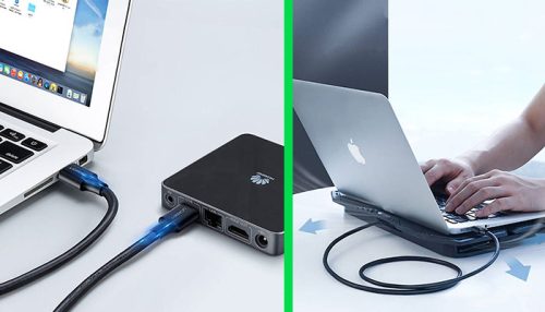 CABLE USB3.0 A USB3.0 MACHO 3mt UGREEN US128